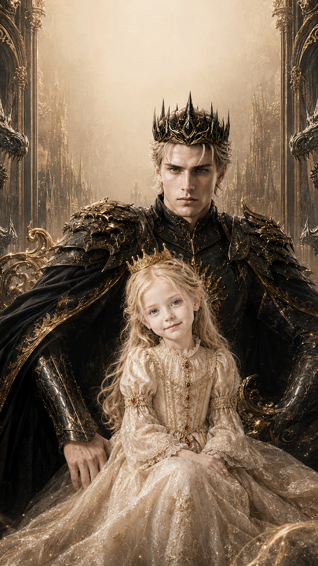 The Ruthless Dragon King Is a Girl Dad poster