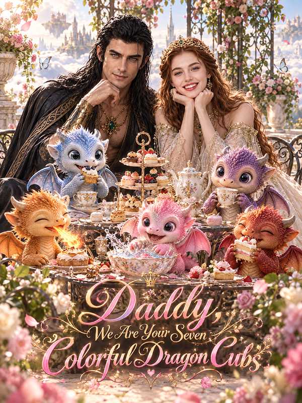Daddy, We Are Your Seven Colorful Dragon Cubs poster