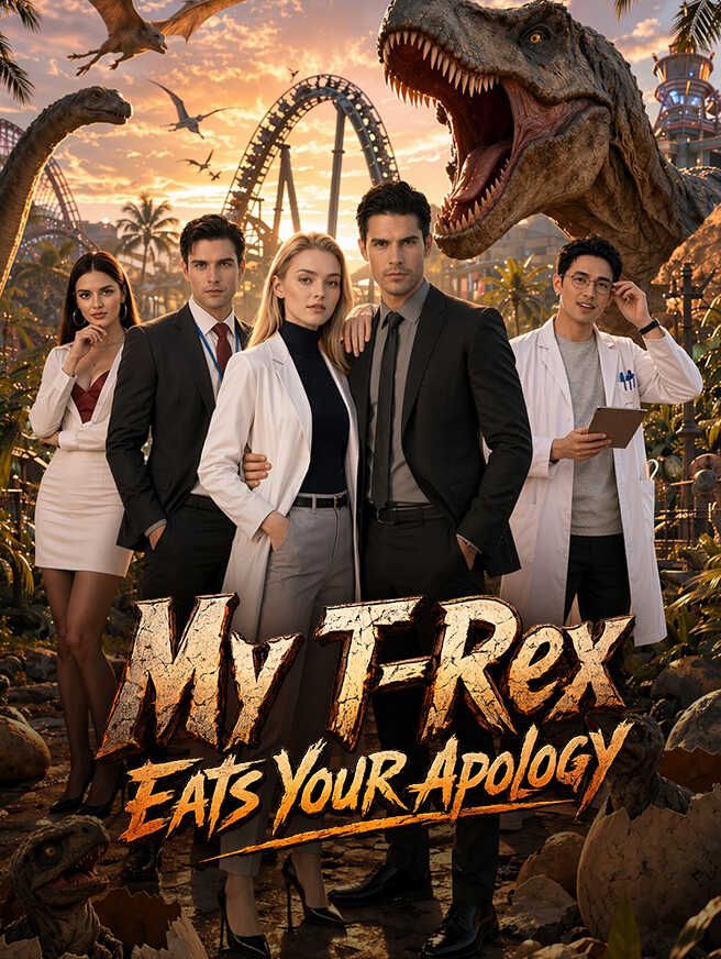 My T-Rex Eats Your Apology poster