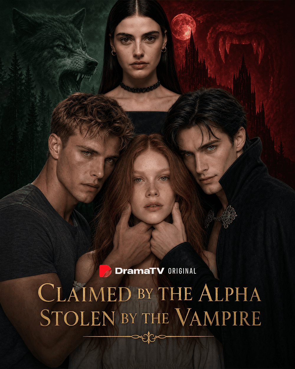 Claimed by the Alpha, Stolen by the Vampire poster