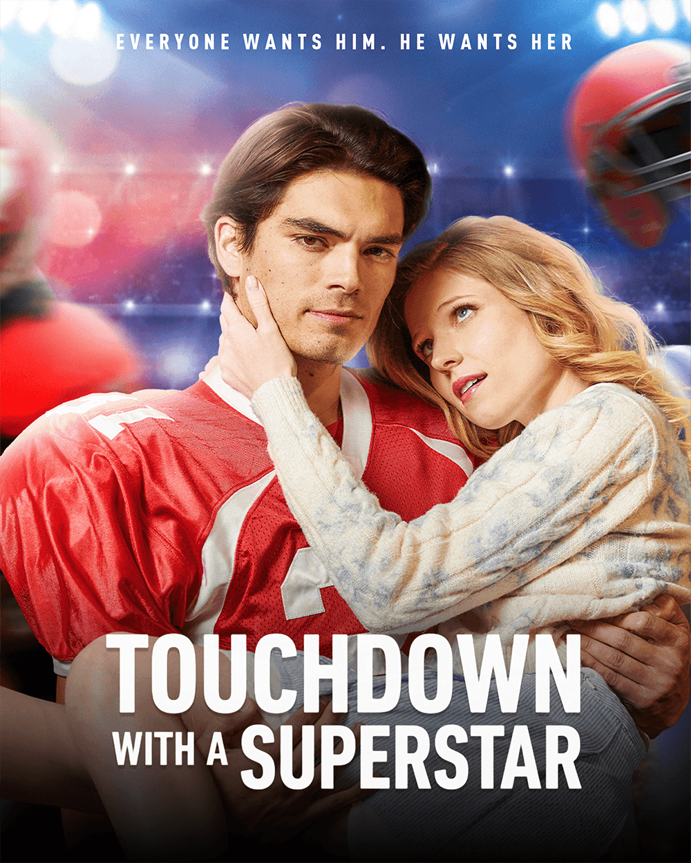 Touchdown with a Superstar poster