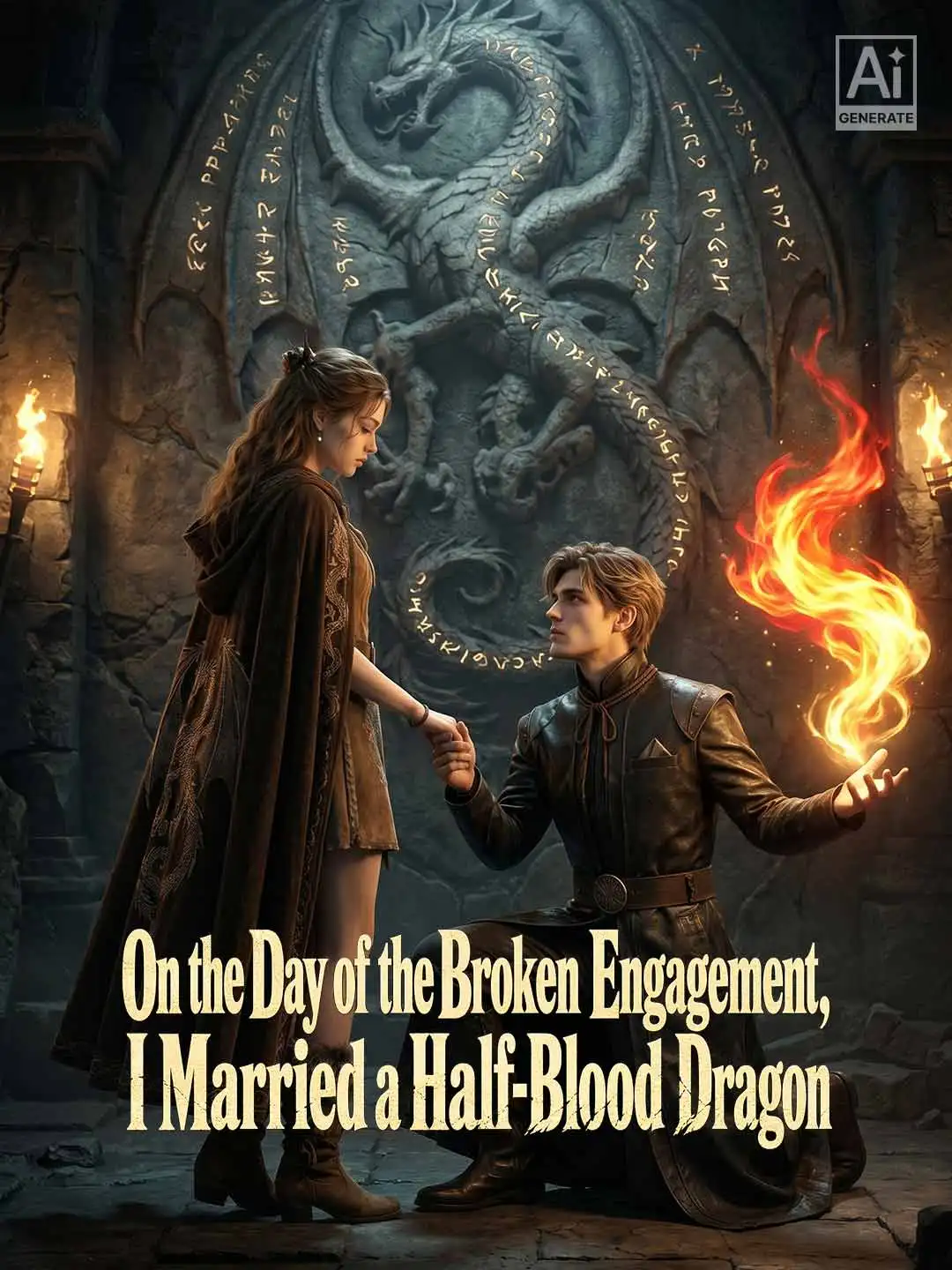 On the Day of the Broken Engagement, I Married a Half-Blood Dragon poster