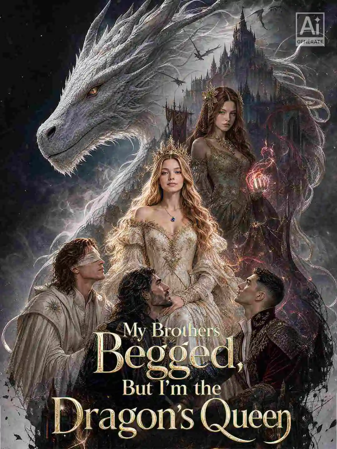 My Brothers Begged, But I'm the Dragon's Queen poster