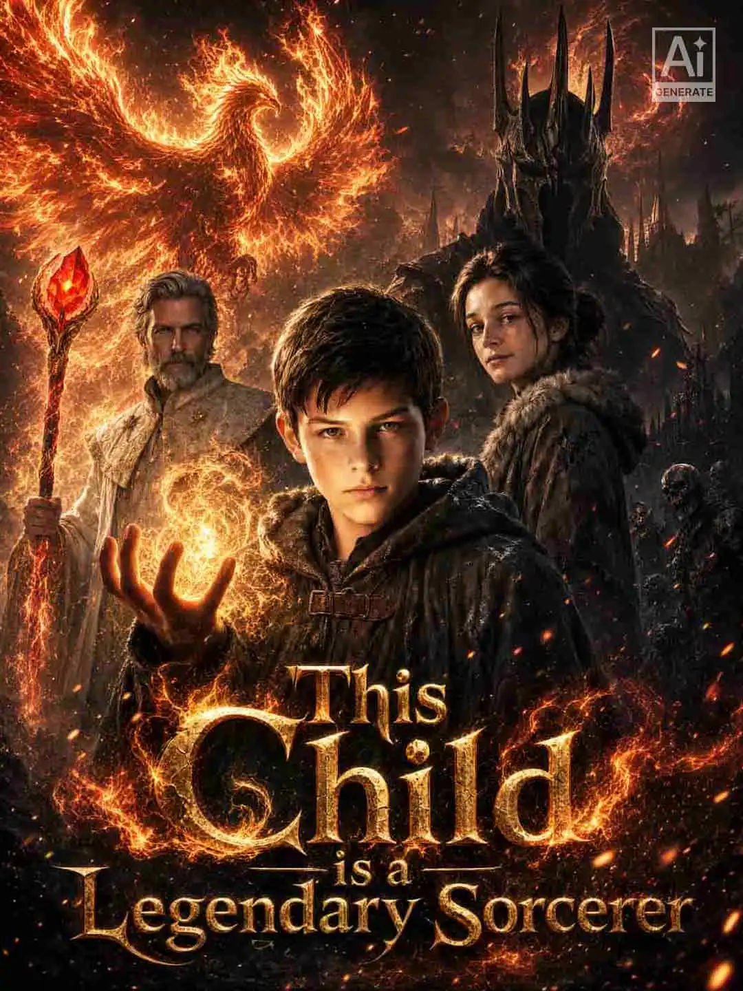 This Child Is a Legendary Sorcerer poster