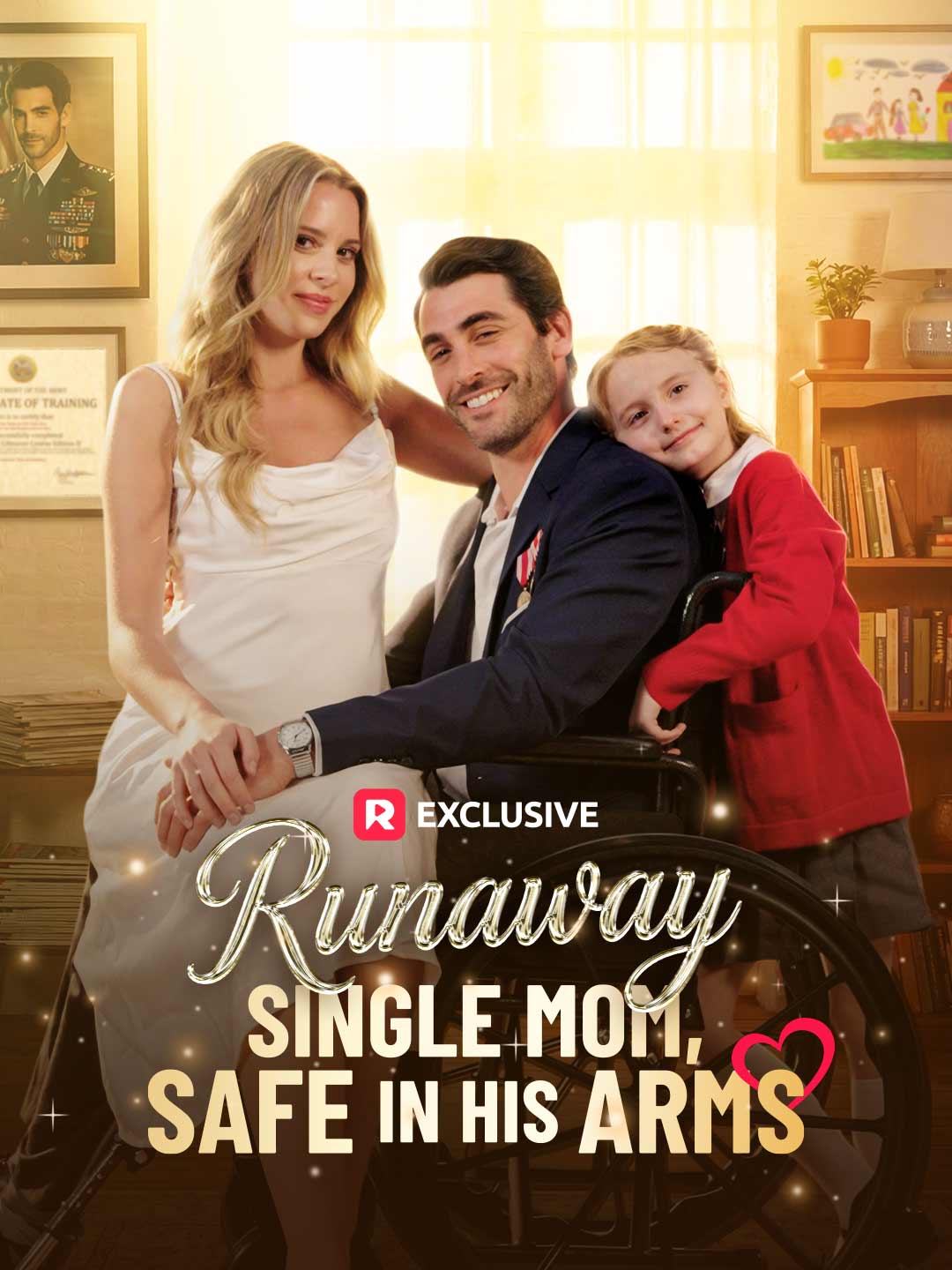 Runaway Single Mom, Safe in His Arms poster