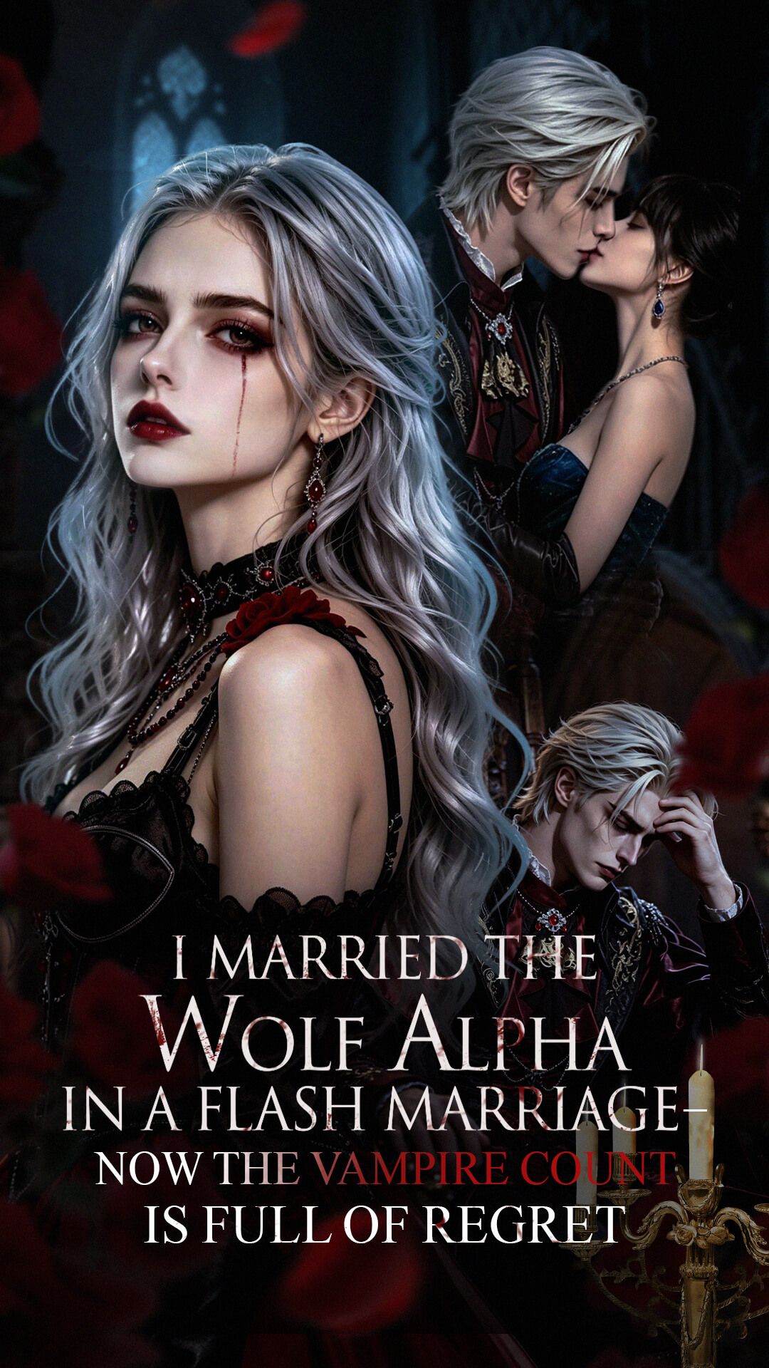 I MARRIED THE WOLF ALPHA IN A FLASH MARRIAGE-NOW THE VAMPIRE COUNT IS FULLOF OF REGRET poster