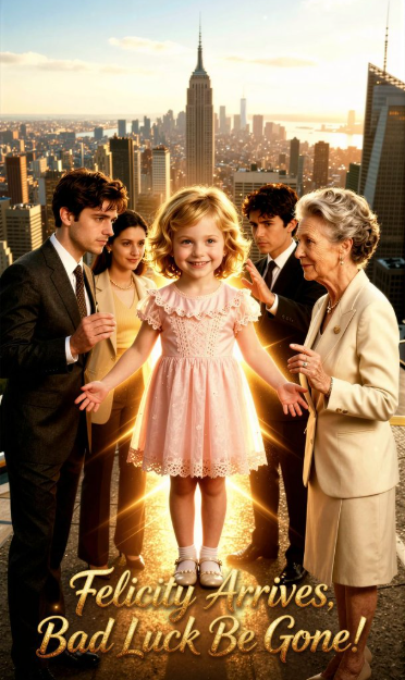 Felicity Arrivrs,Bad Luck Be Gone poster