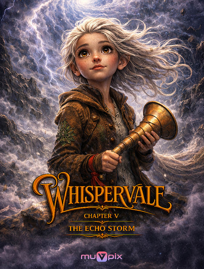 Whispervale: Chapter 5 - The Echo Storm poster