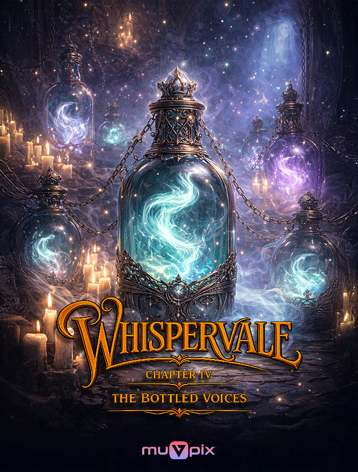 Whispervale: Chapter 4 -The Bottled Voices poster