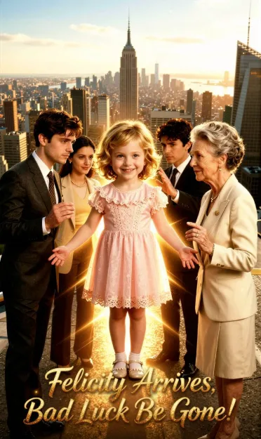 Felicity Arrivrs,Bad Luck Be Gone poster