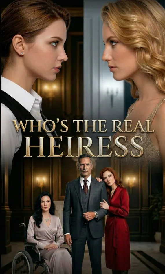WHO'S THE REAL HEIRESS poster