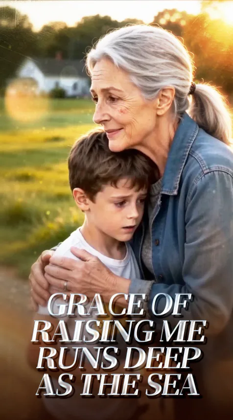 GRACE OF RAISING ME RUNS DEEP AS THE SEA poster