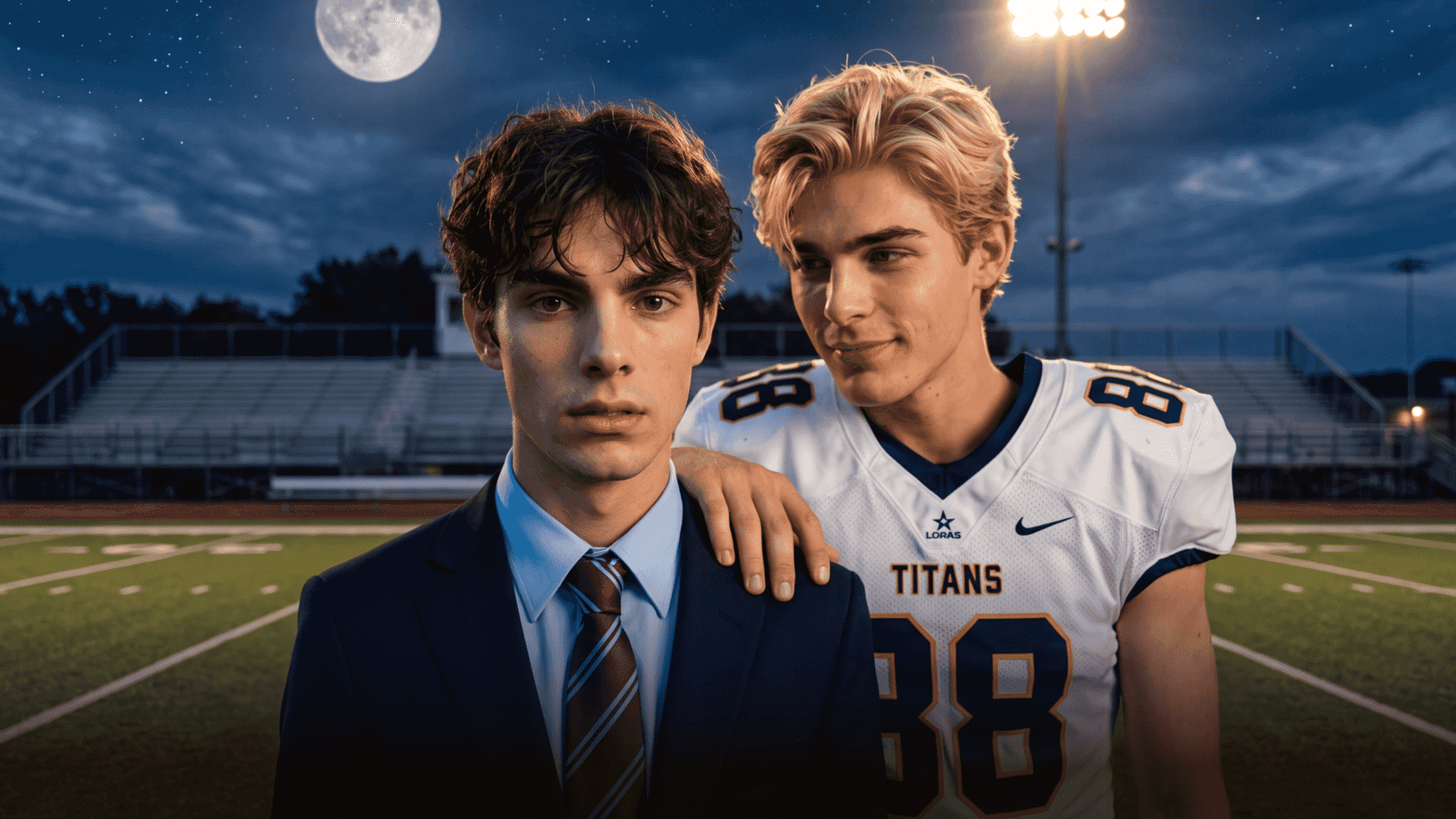 My Fluke Touchdown Romance poster