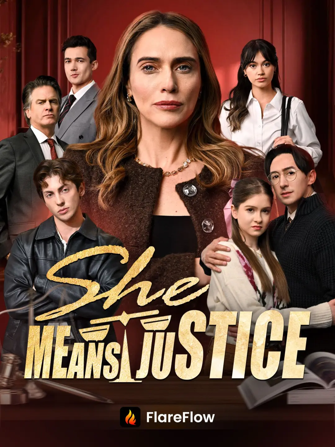 She Means Justice poster