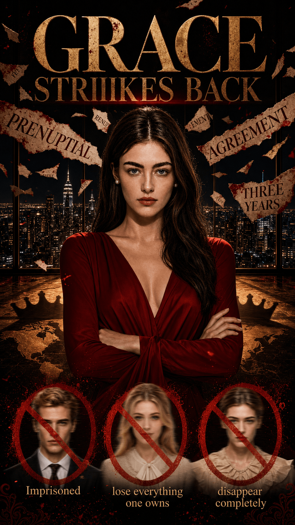 GRACE STRIIIKES BACK poster