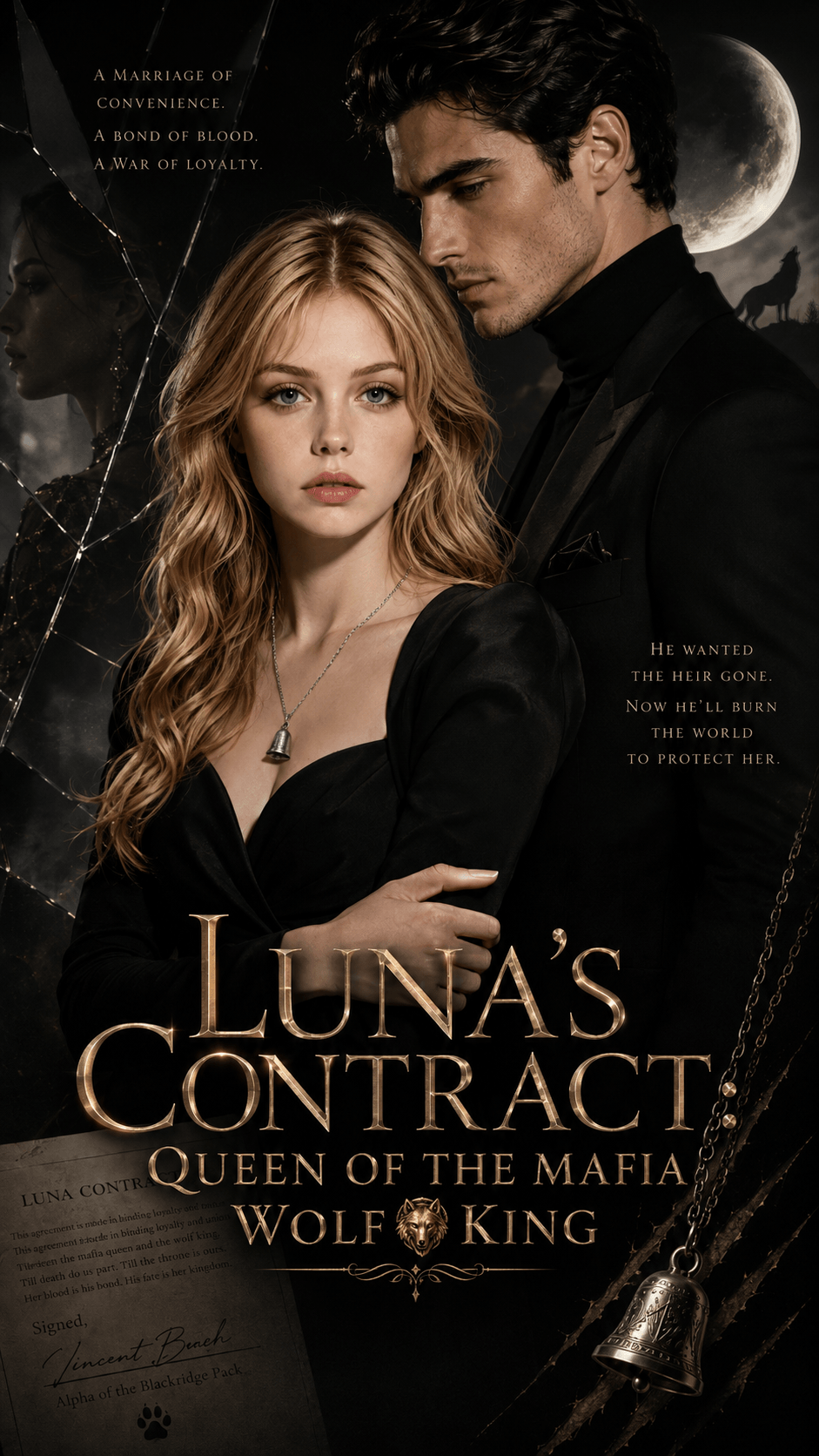 Luna's Contract: Queen of the Mafia Wolf King poster
