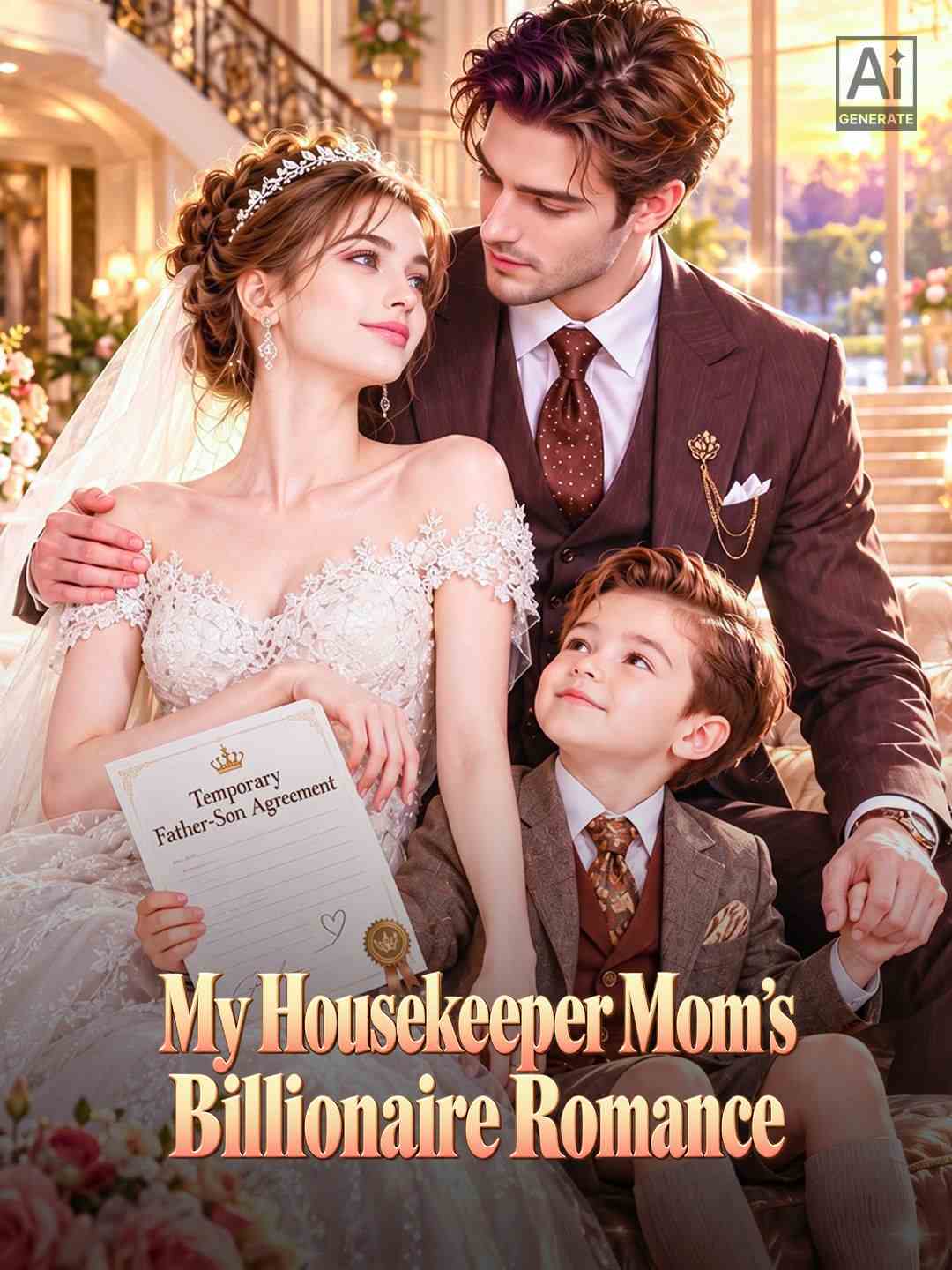 My Housekeeper Mom’s Billionaire Romance poster