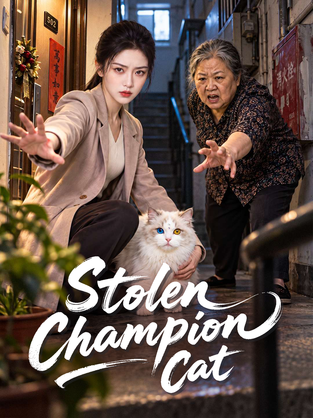 Stolen Champion Cat poster