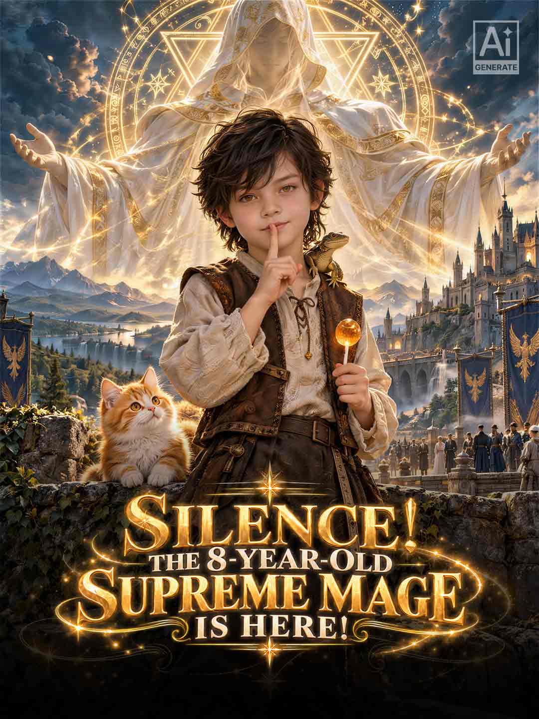 Silence! The 8-Year-Old Supreme Mage Is Here! poster