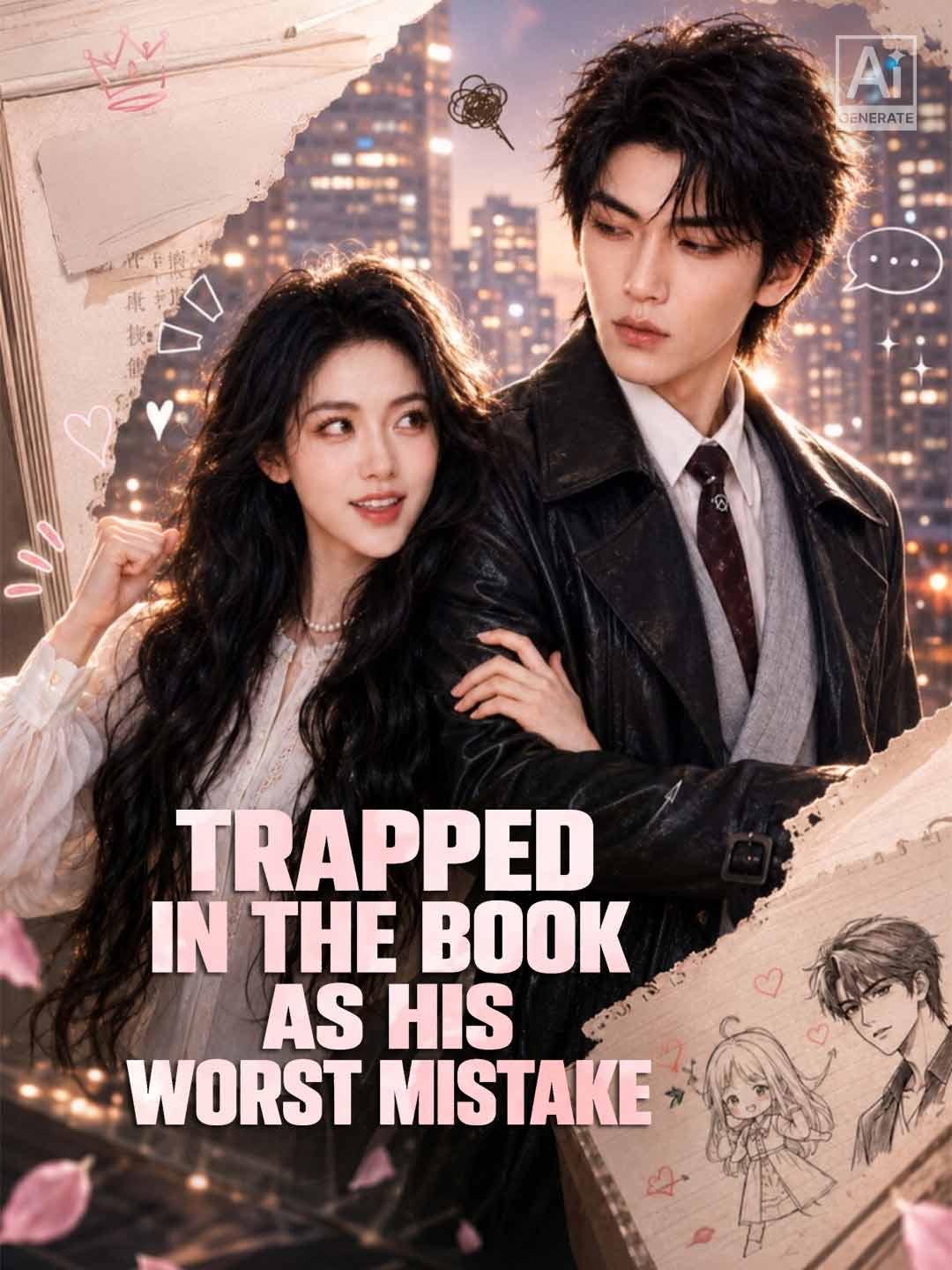 Trapped in the Book as His Worst Mistake poster