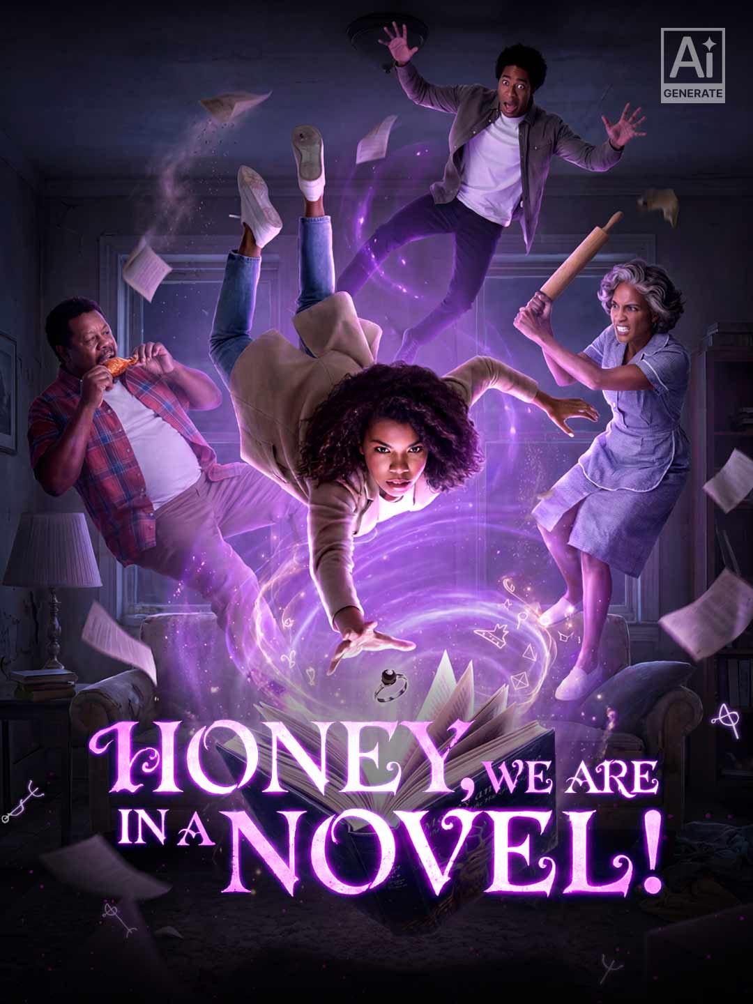 Honey, We Are In a Novel poster
