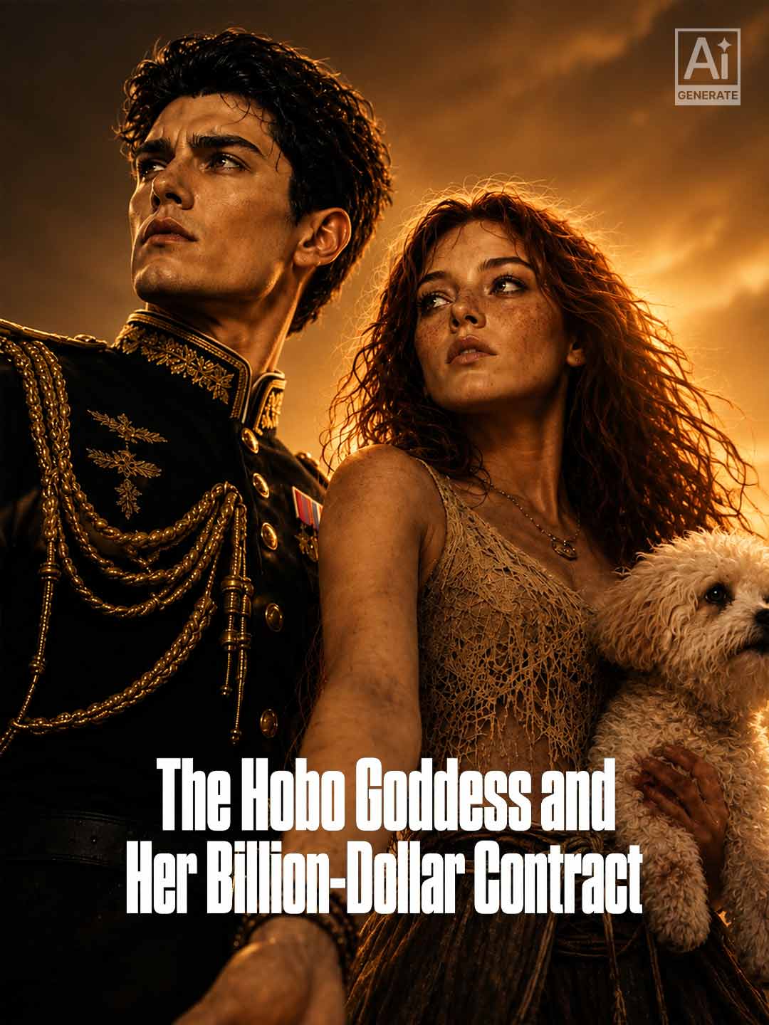 The Hobo Goddess and Her Billion-Dollar Contract poster