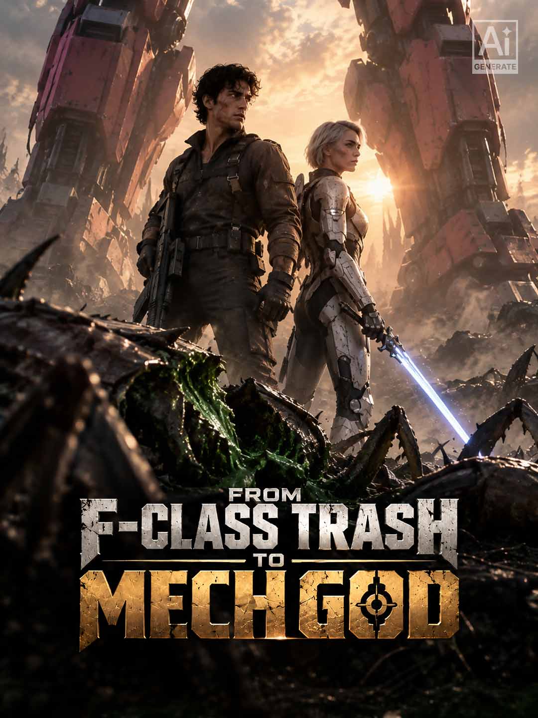 From F-Class Trash to Mech God poster