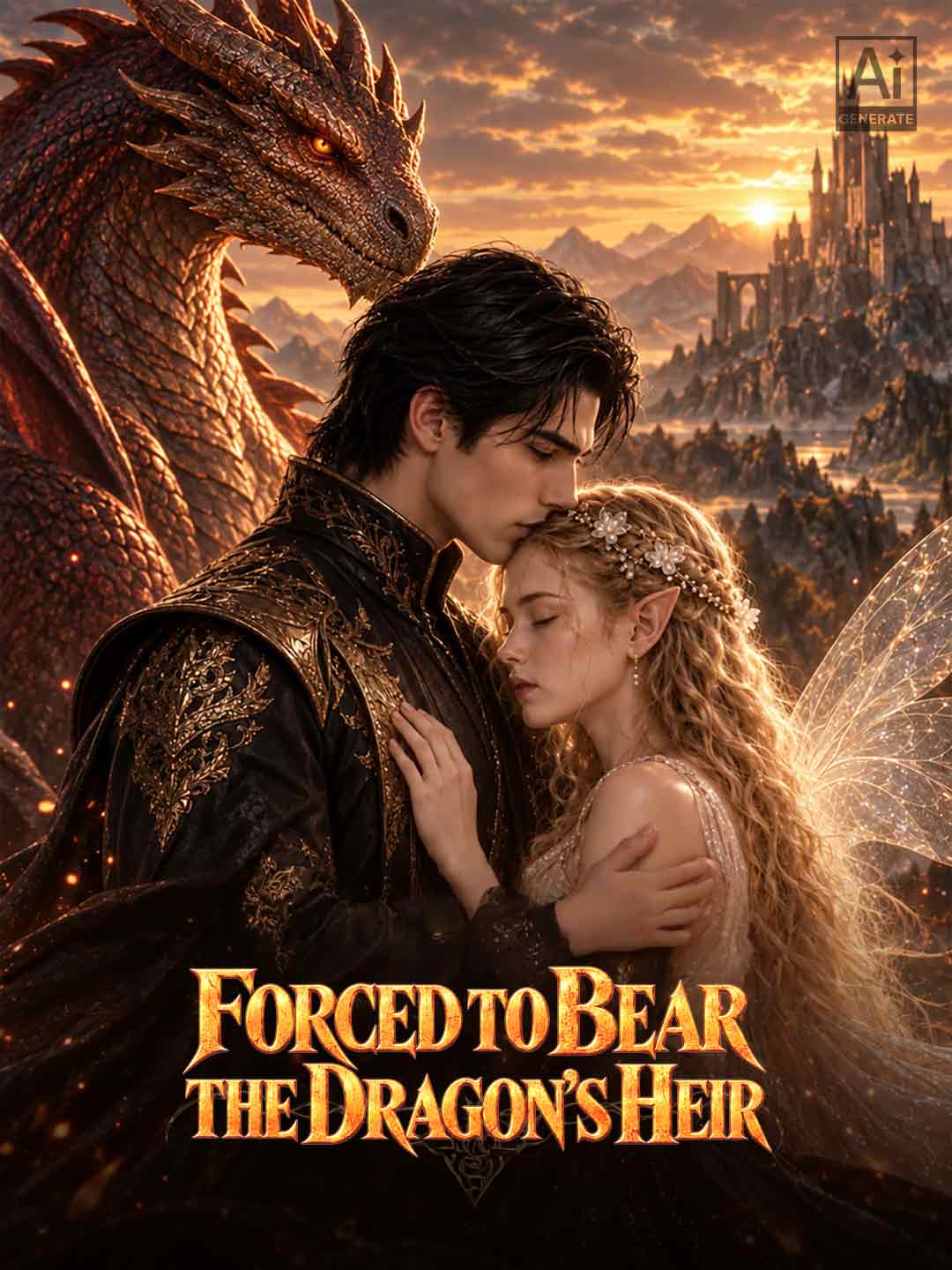 Forced to Bear the Dragon’s Heir poster