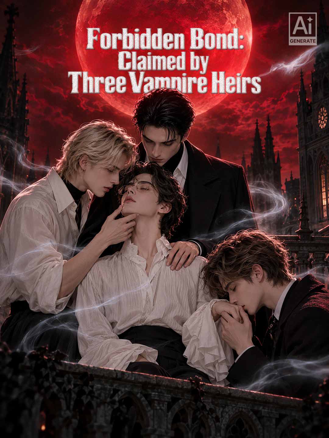 Forbidden Bond: Claimed by Three Vampire Heirs poster