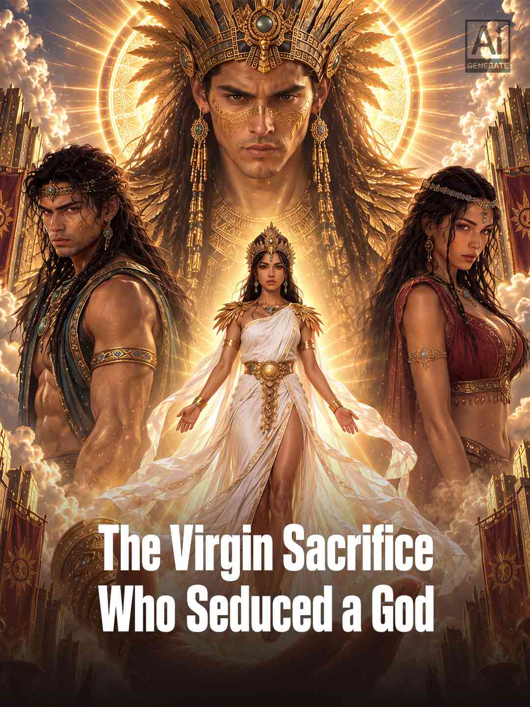 The Virgin Sacrifice Who Seduced a God poster