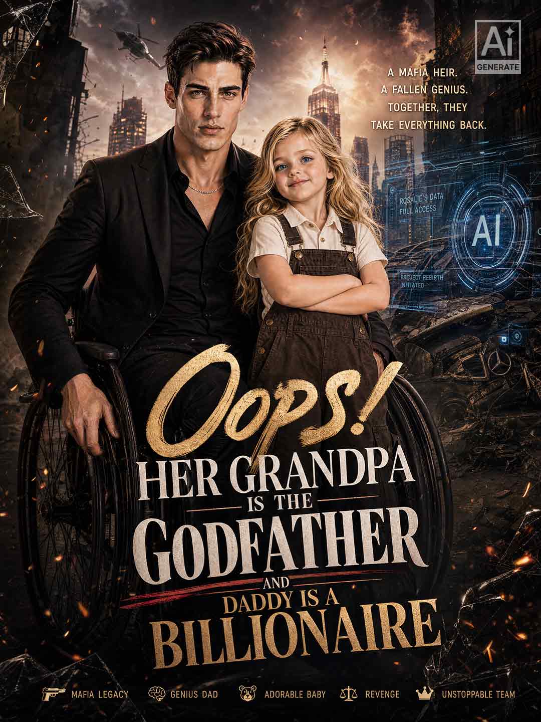 Oops! Her Grandpa is the Godfather and Daddy is a Billionaire poster