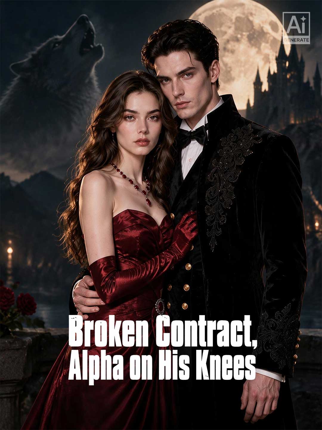 Broken Contract, Alpha on His Knees poster