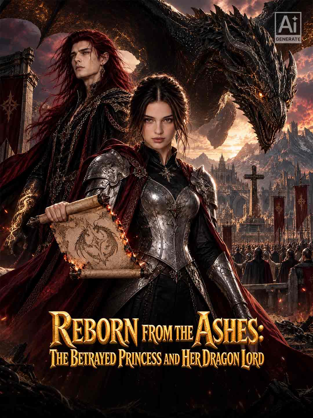 Reborn from the Ashes: The Betrayed Princess and Her Dragon Lord poster