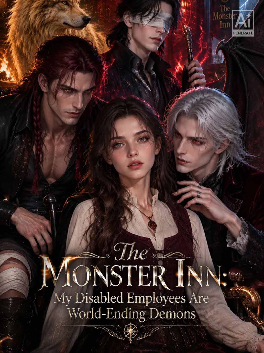 The Monster Inn: My Disabled Employees Are World-Ending Demons poster
