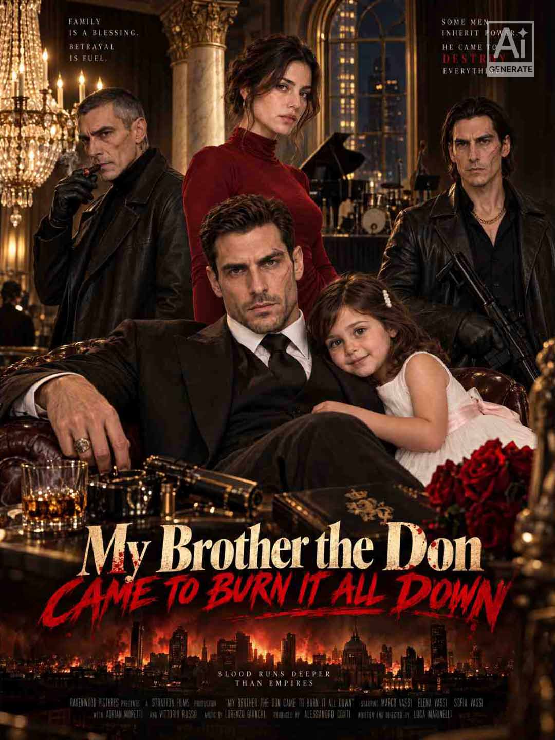 My Brother the Don Came to Burn It All Down poster