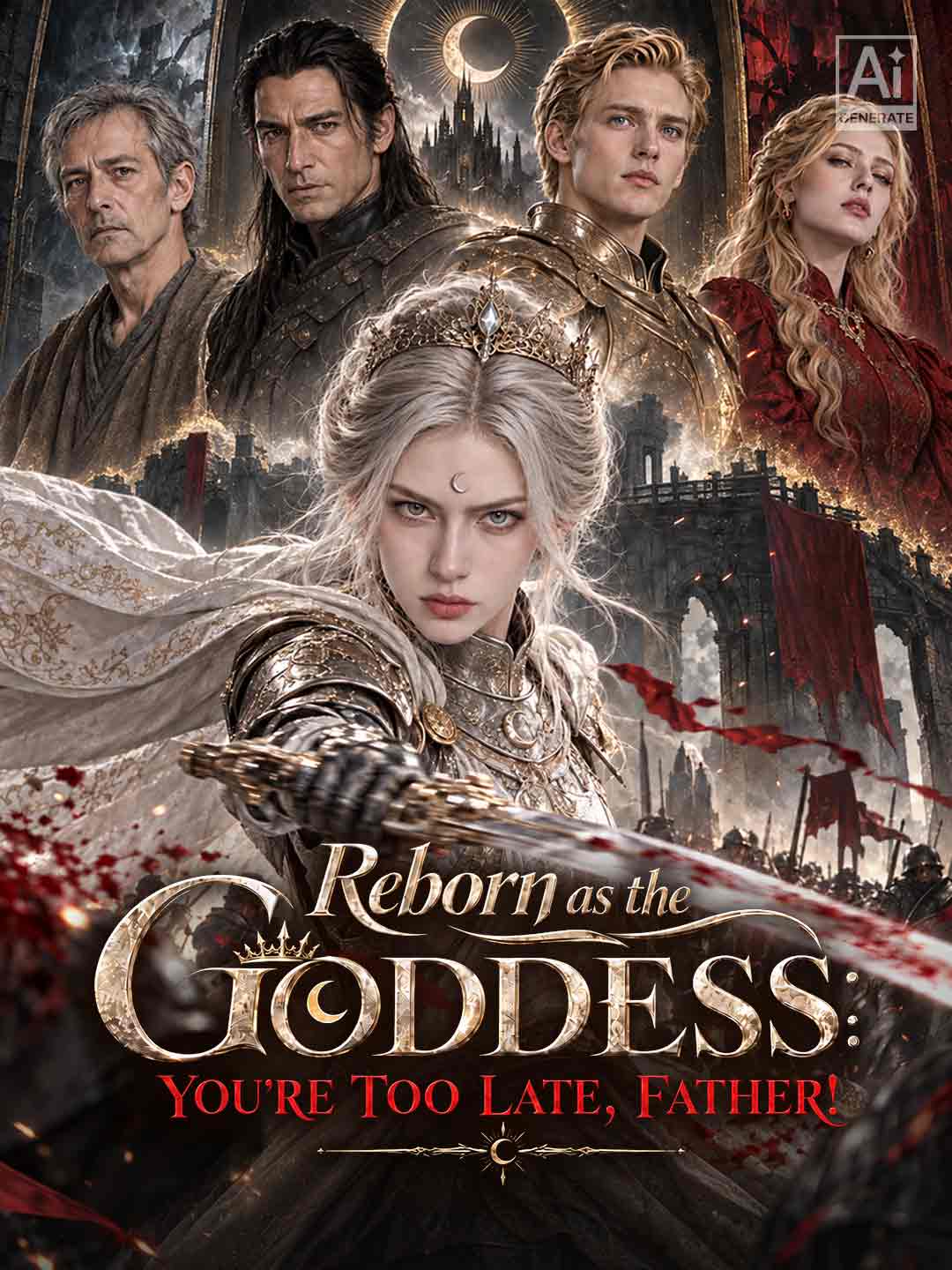 Reborn as the Goddess: You're Too Late, Father! poster