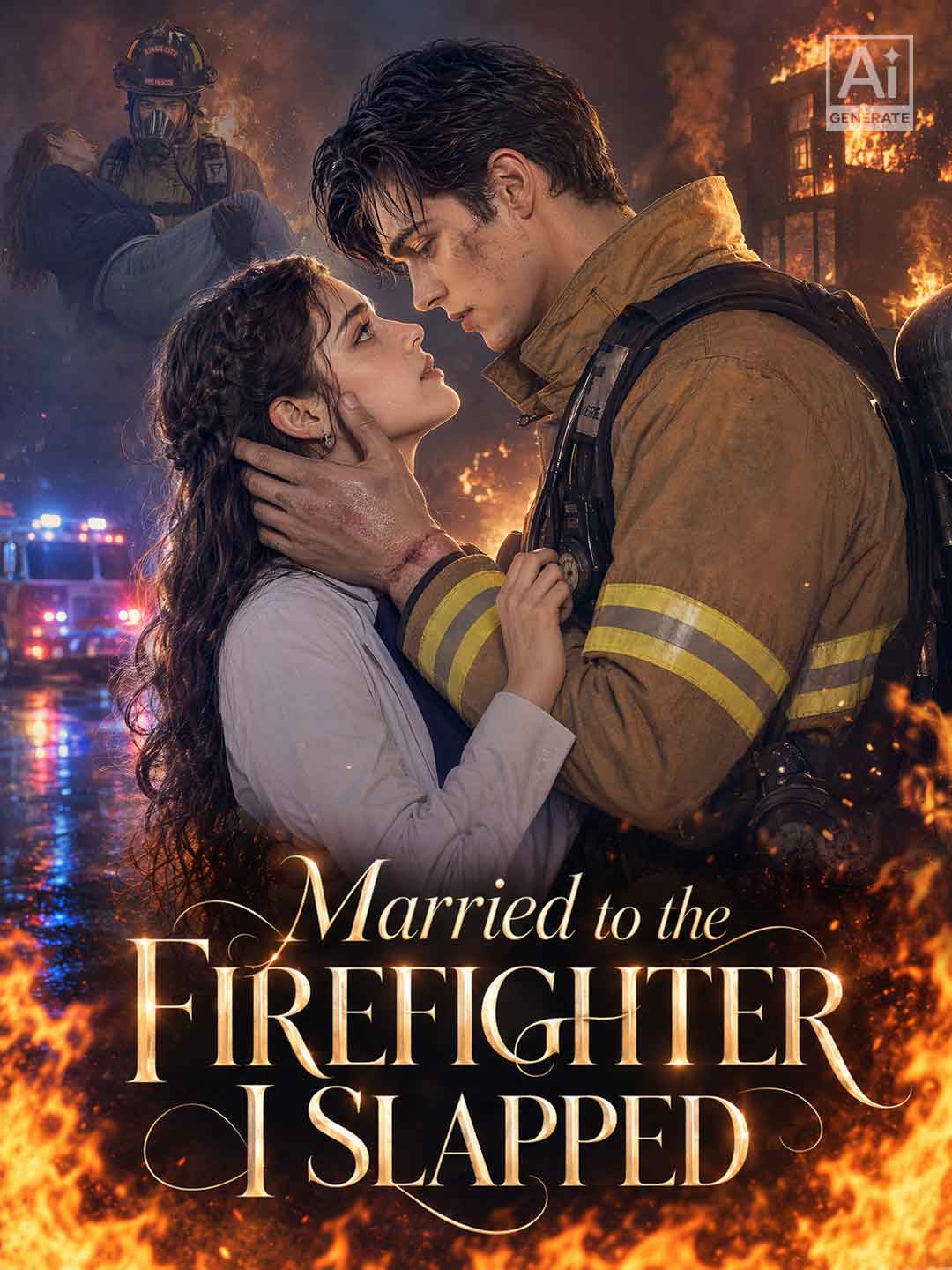 Married to the Firefighter I Slapped poster