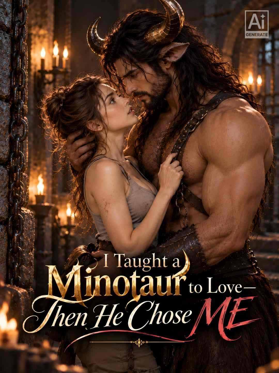 I Taught a Minotaur to Love—Then He Chose ME poster