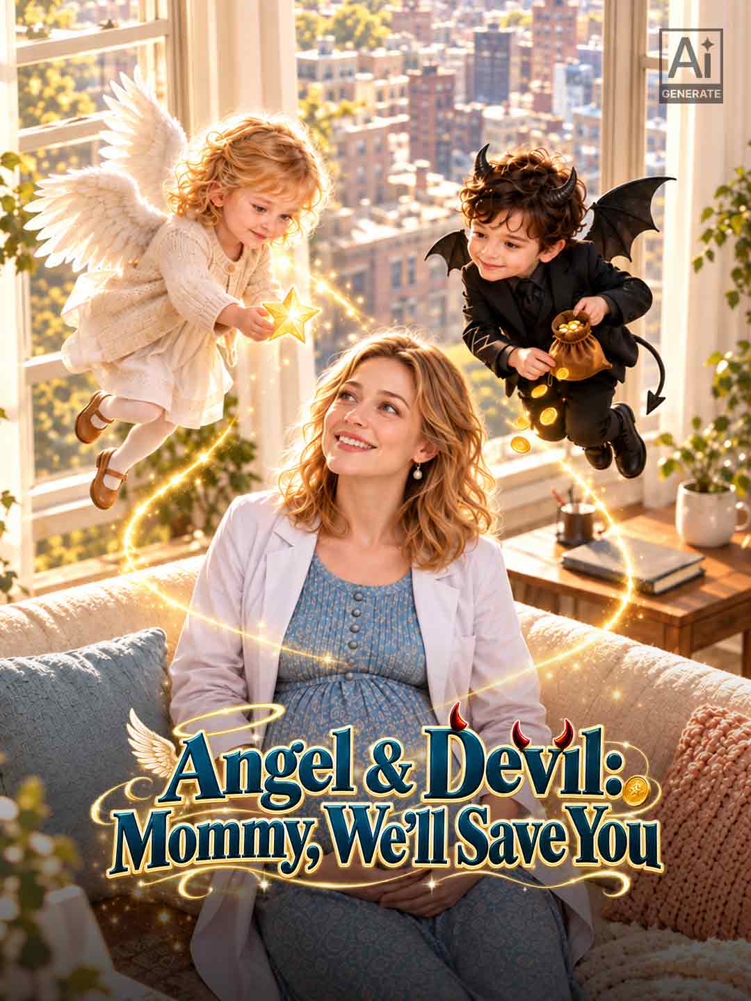 Angel & Devil:Mommy, We'll Save You poster