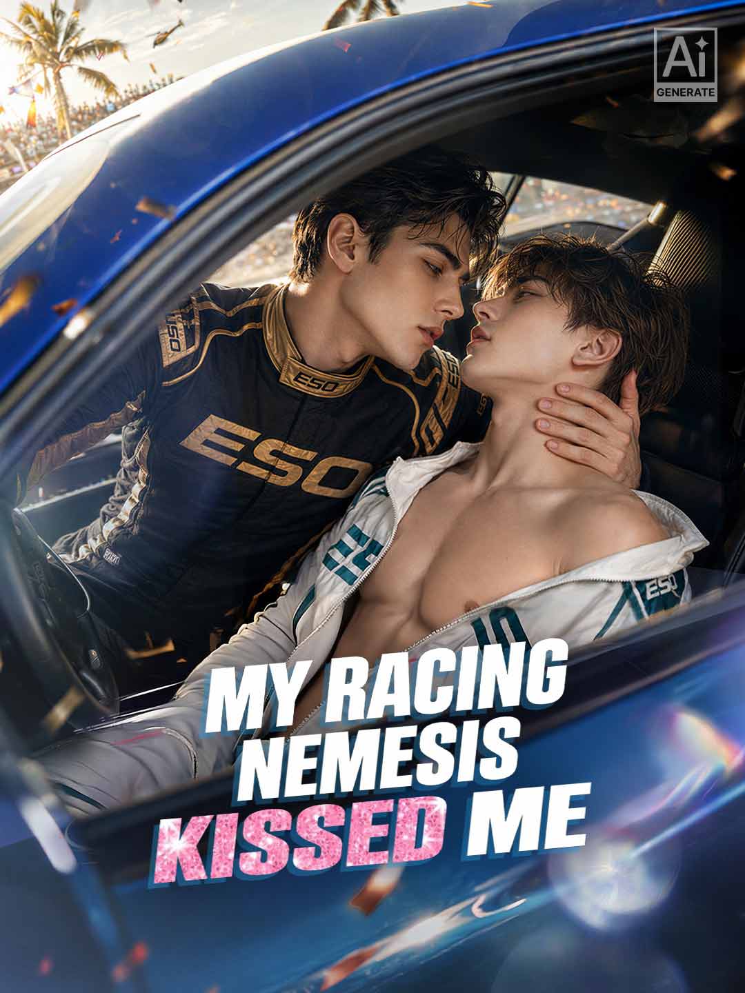 My Racing Nemesis Kissed Me poster