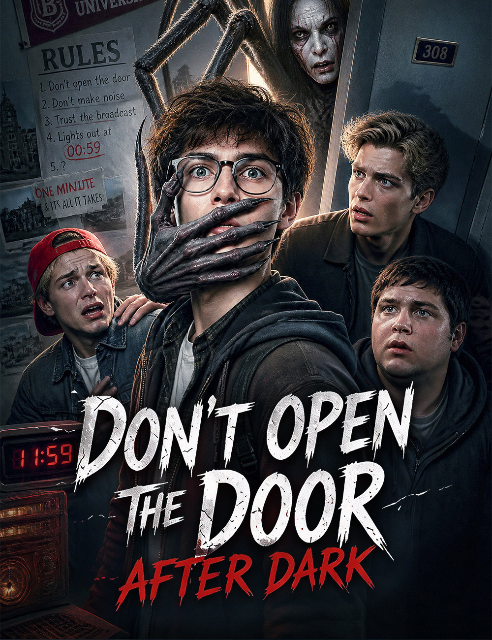 Don't Open the Door After Dark poster