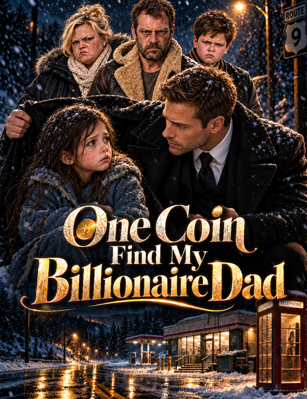 One Coin Find My Billionaire Dad poster