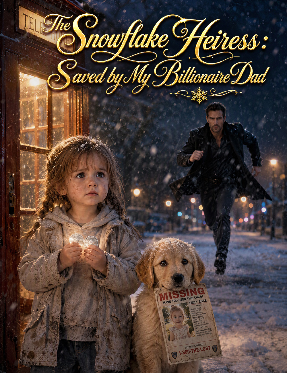 The Snowflake Heiress: Saved by My Billionaire Dad poster