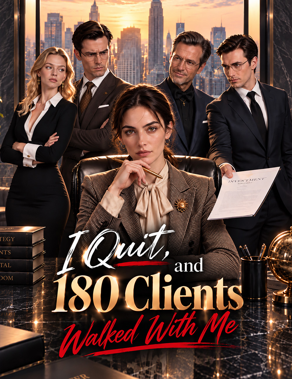 I Quit, and 180 Clients Walked with Me poster