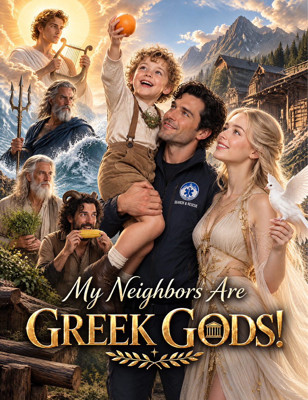 My Neighbors Are Greek Gods! poster
