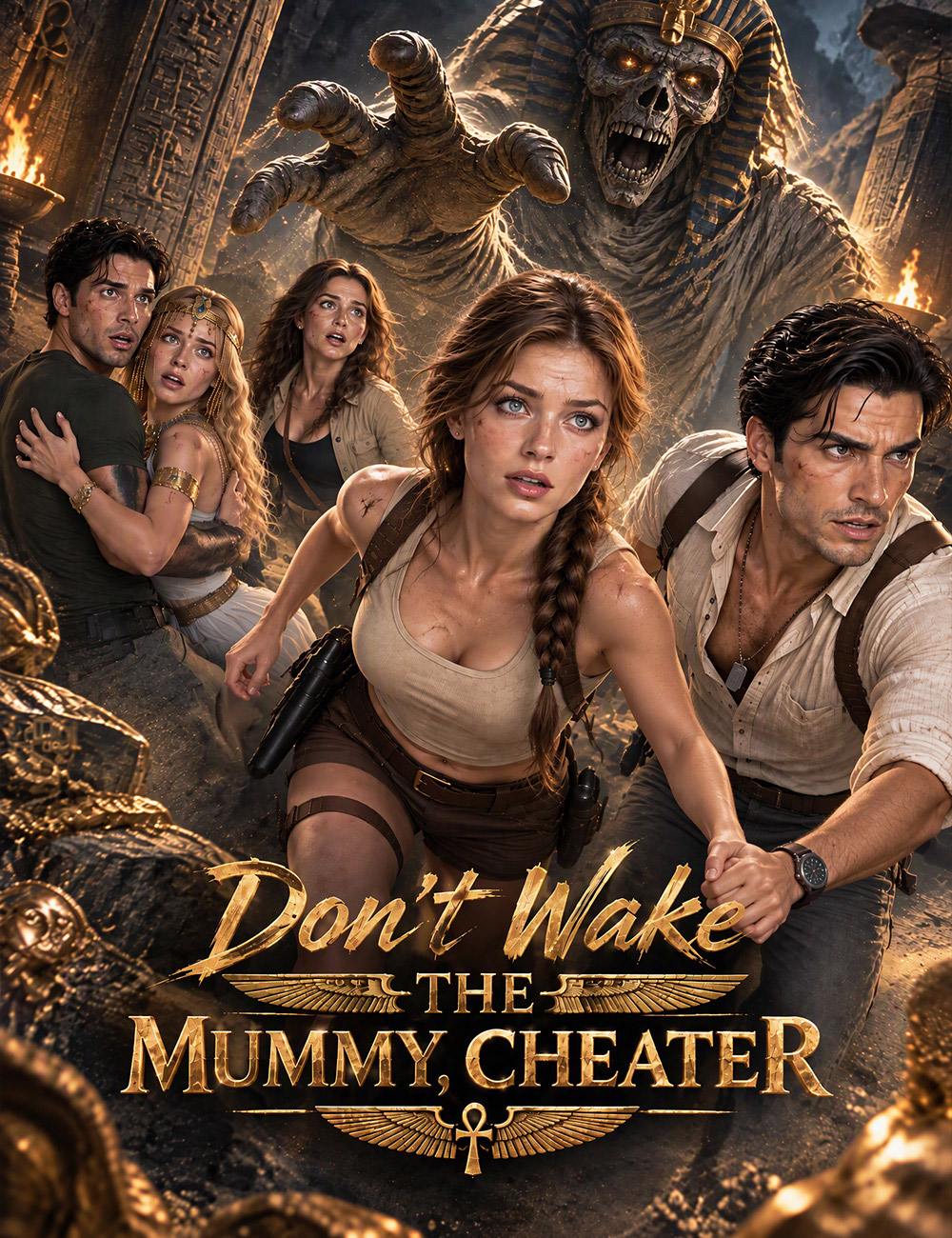 Don't Wake the Mummy, Cheater poster