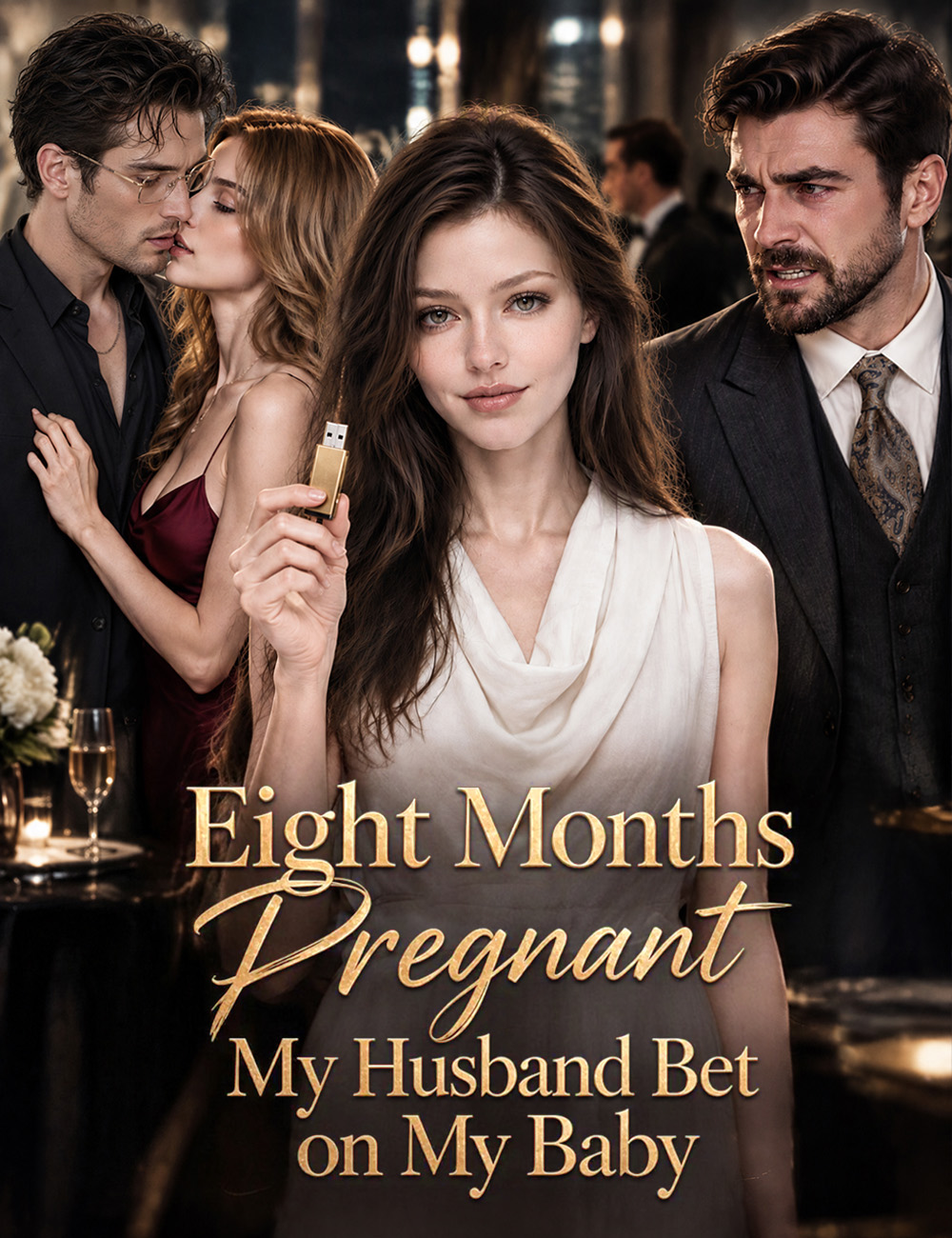 Eight Months Pregnant, My Husband Bet on My Baby poster