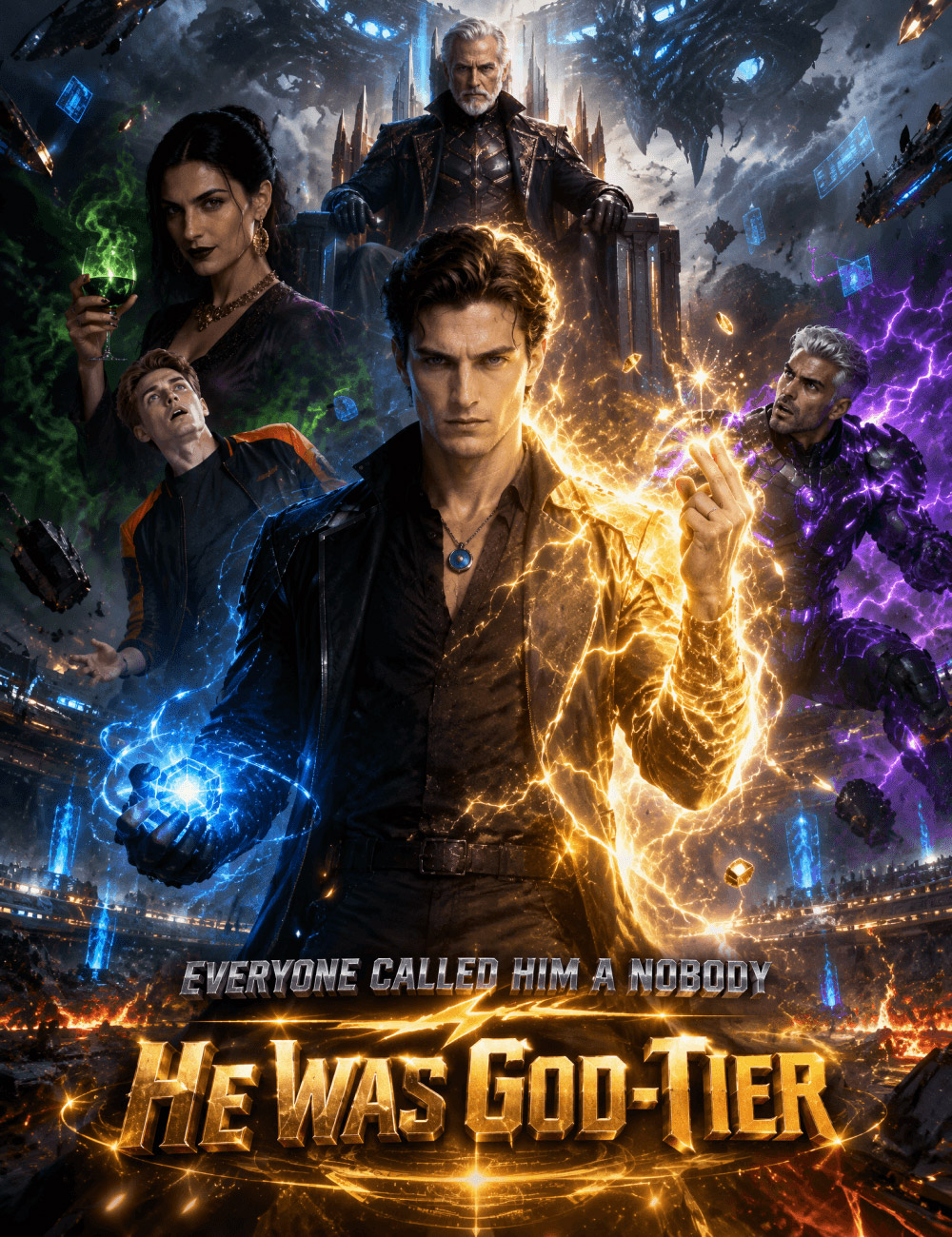 Everyone Called Him a Nobody—He Was God-Tier poster